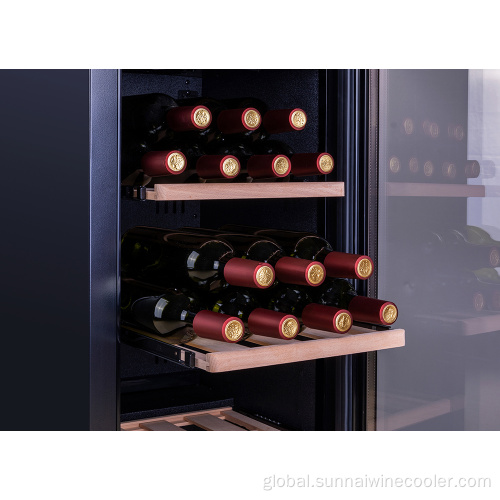 Wine Cooler High Quality Single Zone Wine Refrigerator Home Cellar Factory